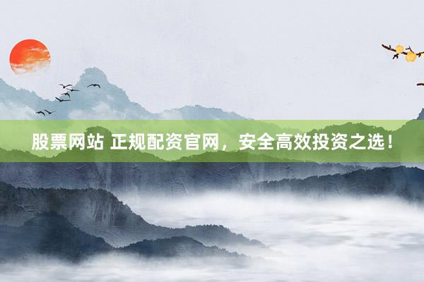 股票网站 正规配资官网，安全高效投资之选！